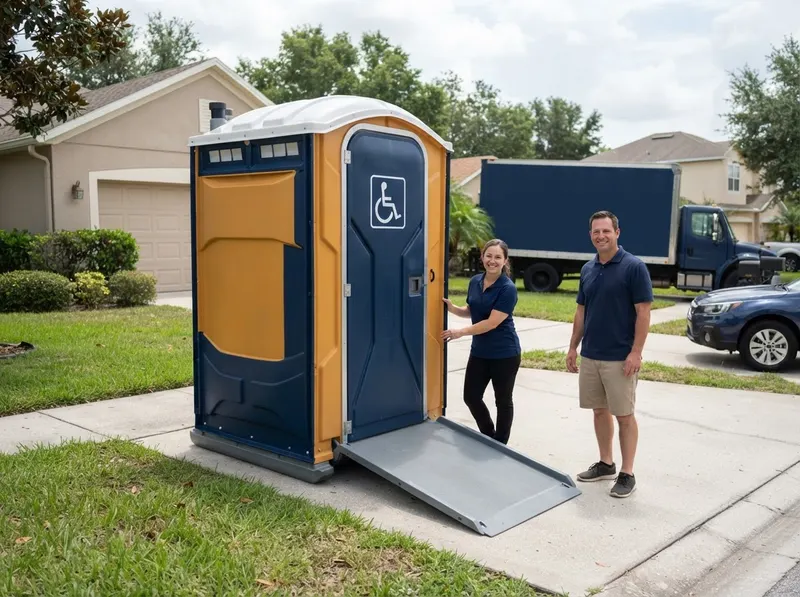 ADA-Compliant Wheelchair Accessible Toilet in Orlando, FL